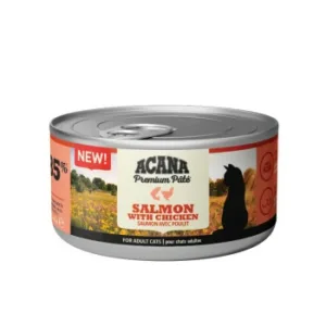 Katzenfutter: ACANA Premium Pâté Lachs und Huhn 