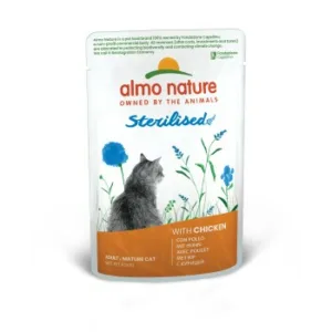 Katzenfutter: Almo nature Almo Holistic Sterilised  mit Huhn