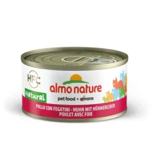 Katzenfutter: Almo nature HFC Natural Huhn und Leber 