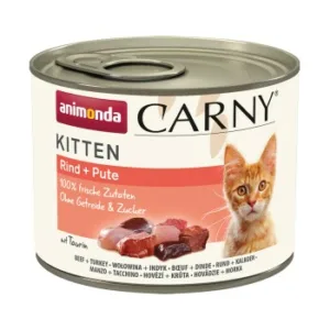 Katzenfutter: animonda Carny Kitten Pute & Rind 