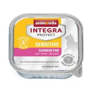 Katzenfutter: animonda Integra Protect Sensitive  Schwein pur