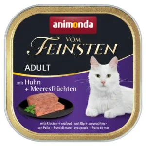 Katzenfutter: animonda Vom Feinsten Adult Huhn & Meeresfrüchte 