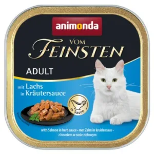 Katzenfutter: animonda Vom Feinsten Adult  Lachs, in Kräutersauce