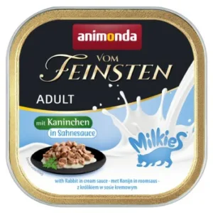 Katzenfutter: animonda Vom Feinsten Adult Milkies  Kaninchen, in Sahnesauce