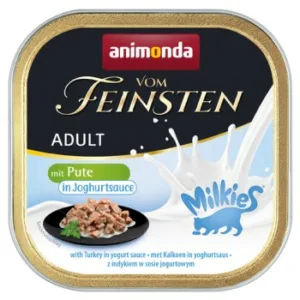 Katzenfutter: animonda Vom Feinsten Adult Milkies  Pute, in Joghurtsauce