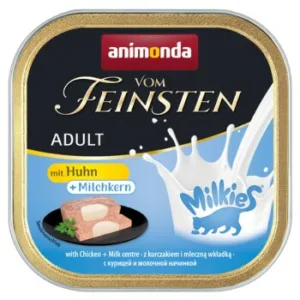 Katzenfutter: animonda Vom Feinsten Adult mit Milchkern  mit Huhn & Milchkern