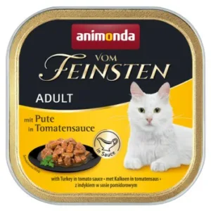 Katzenfutter: animonda Vom Feinsten Adult  Pute, in Tomatensauce