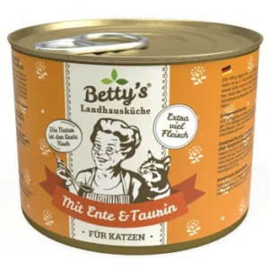 Katzenfutter: Betty's Landhausküche mit Ente & Taurin  für Katze