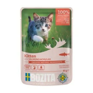 Katzenfutter: BOZITA Kitten Häppchen  Lachs