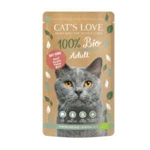 Katzenfutter: CAT'S LOVE Bio  Rind