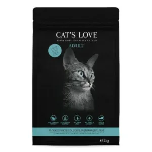 Katzenfutter: CAT'S LOVE trocken Adult Lachs 