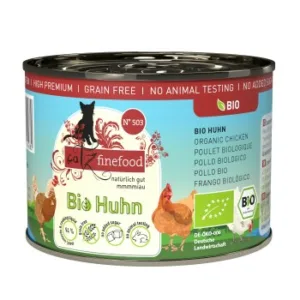 Katzenfutter: Catz finefood Bio  No. 503 Huhn