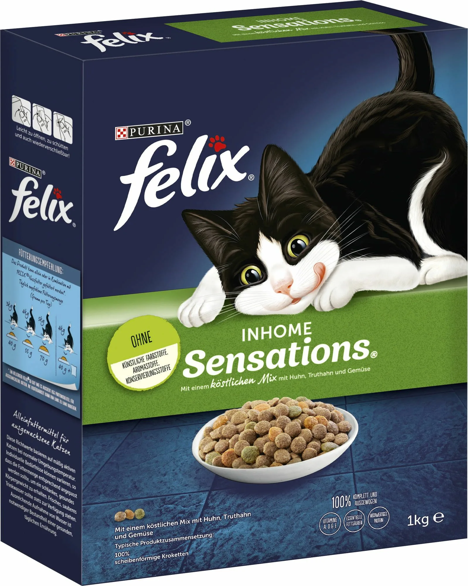 Katzenfutter: Felix Inhome Sensations Huhn 