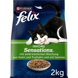 Katzenfutter: Felix Inhome Sensations Huhn, Truthahn 