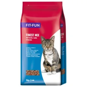 Katzenfutter: FIT+FUN Finest-Mix  Forelle, Lachs & Garnele