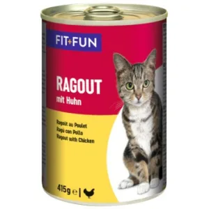 Katzenfutter: FIT+FUN Ragout Huhn 