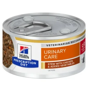 Katzenfutter: Hill's Prescription Diet c/d Urinary Stress Ragout mit Huhn und Gemüse 