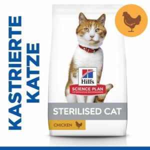 Katzenfutter: Hill's Science Plan Sterilised Adult Huhn 