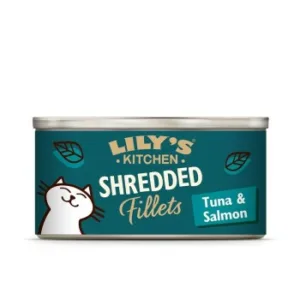 Katzenfutter: LILY'S KITCHEN Shredded Filets  Thunfisch & Lachs