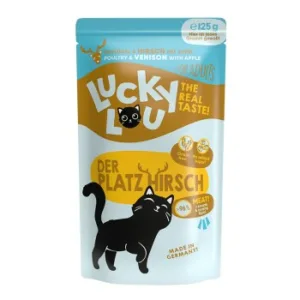 Katzenfutter: Lucky Lou Adult  Geflügel & Hirsch