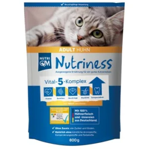 Katzenfutter: NutriQM Nutriness Adult  Huhn