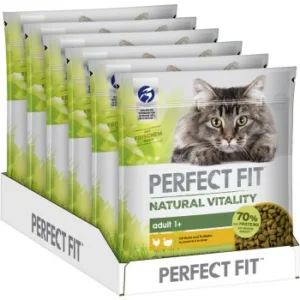 Katzenfutter: PERFECT FIT Natural Vitality Adult +1 Sparpaket  Huhn & Truthahn