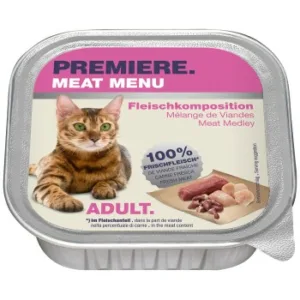 Katzenfutter: PREMIERE Meat Menu Adult Fleischkomposition 