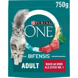 Katzenfutter: Purina ONE Bifensis Adult Rind 