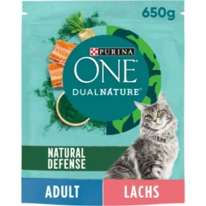 Katzenfutter: Purina ONE DualNature Adult Lachs 