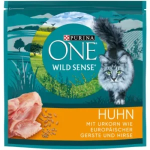 Katzenfutter: Purina ONE Wild Sense reich an Huhn 