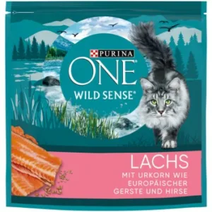 Katzenfutter: Purina ONE Wild Sense Reich an Lachs 