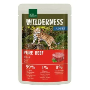 Hundefutter: REAL NATURE WILDERNESS Adult Pure Beef 