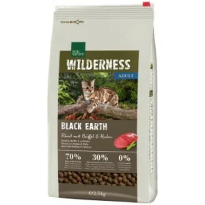 Katzenfutter: REAL NATURE WILDERNESS Black Earth Adult Rind, Büffel & Huhn 