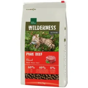 Katzenfutter: REAL NATURE WILDERNESS Pure Beef Senior 