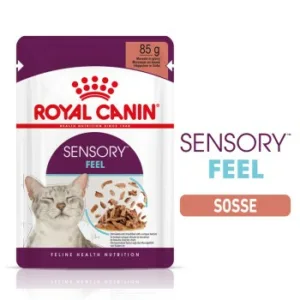 Katzenfutter: ROYAL CANIN Sensory Feel in Soße für wählerische Katzen 