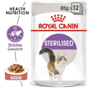 Katzenfutter: ROYAL CANIN Sterilised Adult in Soße 