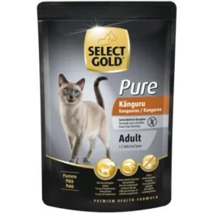 Katzenfutter: SELECT GOLD Adult Pure Känguru 