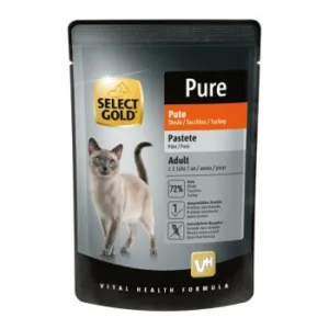 Katzenfutter: SELECT GOLD Adult Pure Pute 