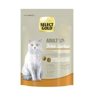 Katzenfutter: SELECT GOLD British Shorthair Adult Geflügel & Lachs 