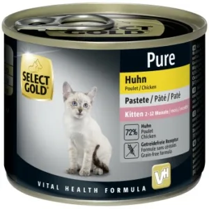 Katzenfutter: SELECT GOLD Pure Kitten Paté 