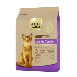 Katzenfutter: SELECT GOLD Sensitive Adult Insektenprotein 