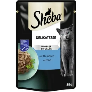 Katzenfutter: Sheba Delikatesse in Gelee  Thunfisch