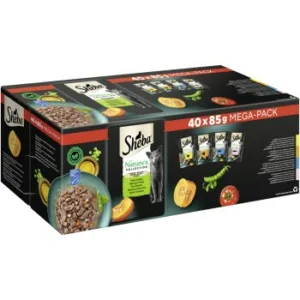 Katzenfutter: Sheba Mega-Pack Nature's Collection in Sauce Feine Vielfalt 