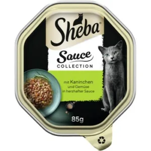 Katzenfutter: Sheba Sauce Collection  mit Kaninchen & Gemüse, Ragout / in Sauce