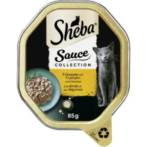 Katzenfutter: Sheba Sauce Collection  mit Truthahn & Gemüse, Ragout / in Sauce