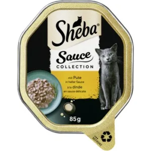 Katzenfutter: Sheba Sauce Collection  Pute, in heller Sauce