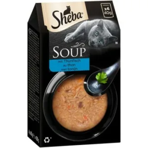 Katzenfutter: Sheba Soup  Thunfischfilet