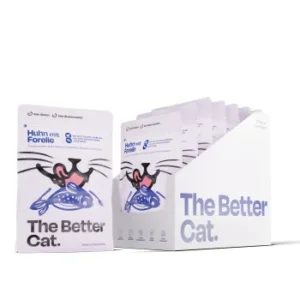 Katzenfutter: The Better Cat Nassfutter Huhn & Forelle 