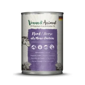 Katzenfutter: Venandi Animal Mono-Protein  Pferd