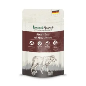 Katzenfutter: Venandi Animal Mono-Protein  Rind